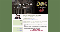 Desktop Screenshot of franandrowena.homesandland.com