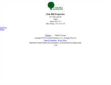 Tablet Screenshot of oakhillpropertieswv.homesandland.com