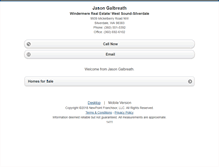 Tablet Screenshot of jasongalbreath.homesandland.com