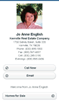 Mobile Screenshot of joanneenglish.homesandland.com