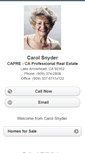 Mobile Screenshot of csnyder.homesandland.com