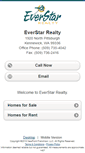 Mobile Screenshot of everstarrealty.homesandland.com