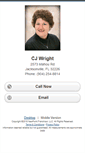 Mobile Screenshot of cjwright.homesandland.com