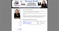 Desktop Screenshot of karenkull.homesandland.com
