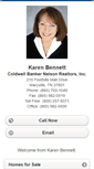Mobile Screenshot of karenbennett-tn.homesandland.com