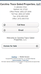 Mobile Screenshot of carolinatrace.homesandland.com