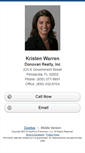 Mobile Screenshot of kristenwarren.homesandland.com