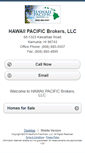Mobile Screenshot of hawaiipacificbrokers.homesandland.com