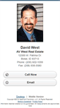 Mobile Screenshot of davidwest.homesandland.com