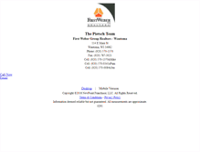 Tablet Screenshot of pietschteam.homesandland.com
