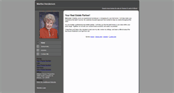 Desktop Screenshot of marthahenderson.homesandland.com