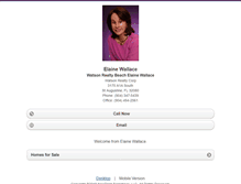 Tablet Screenshot of ewallace.homesandland.com