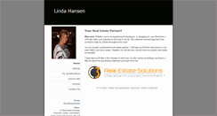 Desktop Screenshot of lindahansen.homesandland.com
