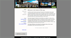 Desktop Screenshot of estatesofmialago.homesandland.com