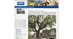 Desktop Screenshot of coldwellbankerhartungnoblin.homesandland.com