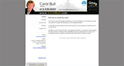 Desktop Screenshot of carolbull.homesandland.com