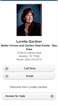 Mobile Screenshot of lorettagardner.homesandland.com