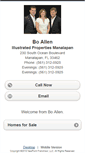 Mobile Screenshot of boallen.homesandland.com