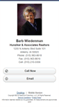 Mobile Screenshot of barbwiedenman.homesandland.com