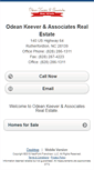 Mobile Screenshot of odeankeeverandassociates.homesandland.com