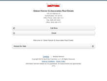 Tablet Screenshot of odeankeeverandassociates.homesandland.com