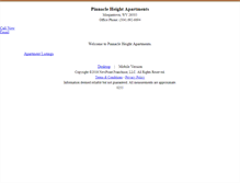 Tablet Screenshot of pinnacleheightapts.homesandland.com