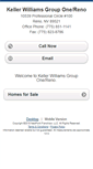 Mobile Screenshot of kwgroupone.homesandland.com