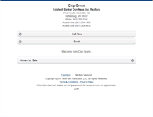 Tablet Screenshot of chipgrenn.homesandland.com