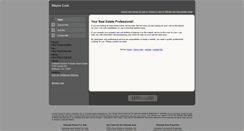 Desktop Screenshot of cookw.homesandland.com