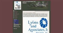 Desktop Screenshot of lyonsandassoc.homesandland.com