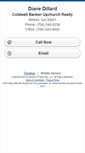 Mobile Screenshot of dianecdillard.homesandland.com