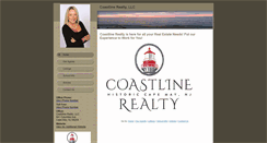 Desktop Screenshot of coastlinerealtyllc.homesandland.com