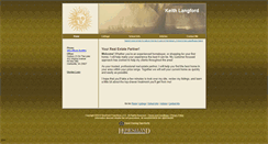 Desktop Screenshot of keithlangford.homesandland.com