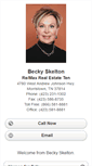 Mobile Screenshot of beckyskelton.homesandland.com