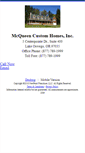 Mobile Screenshot of mcqueencustomhomes.homesandland.com