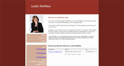 Desktop Screenshot of judithmcmillen.homesandland.com
