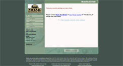 Desktop Screenshot of moakrealestate.homesandland.com