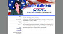 Desktop Screenshot of kathywatterson.homesandland.com