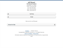 Tablet Screenshot of jeffstewart.homesandland.com