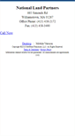 Mobile Screenshot of nationallandpartners.homesandland.com