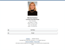 Tablet Screenshot of bonniecoulson.homesandland.com