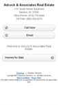 Mobile Screenshot of adcockassociates.homesandland.com