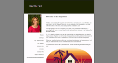 Desktop Screenshot of karenpeil.homesandland.com