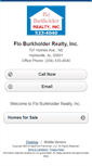 Mobile Screenshot of floburkholder.homesandland.com