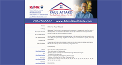 Desktop Screenshot of paulattard.homesandland.com