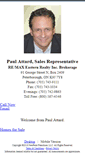 Mobile Screenshot of paulattard.homesandland.com