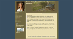 Desktop Screenshot of denisekinne.homesandland.com