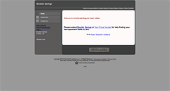 Desktop Screenshot of boulderspringsapts.homesandland.com