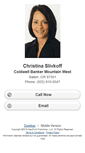 Mobile Screenshot of christinaslivkoff.homesandland.com