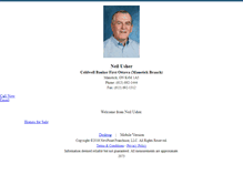 Tablet Screenshot of neilusher.homesandland.com